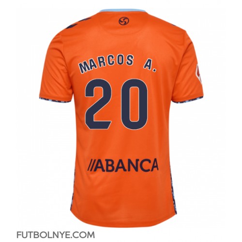 Camiseta Celta Vigo Marcos Alonso #20 Tercera Equipación 2024-25 manga corta